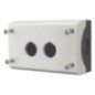 Surface mount enclosure, 2 hole - M22I2 Surface mount enclosure, 2 hole - M22I2