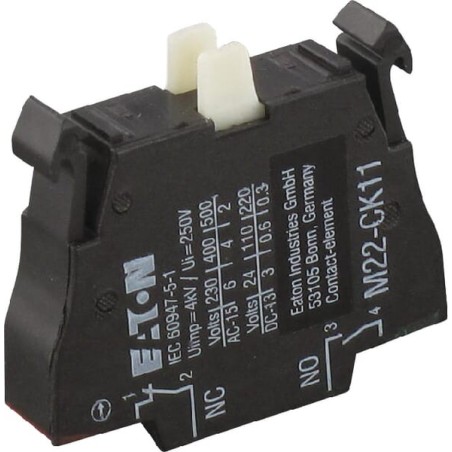 Kontaktelement, 1NO, 1NC,Eaton - M22CK11