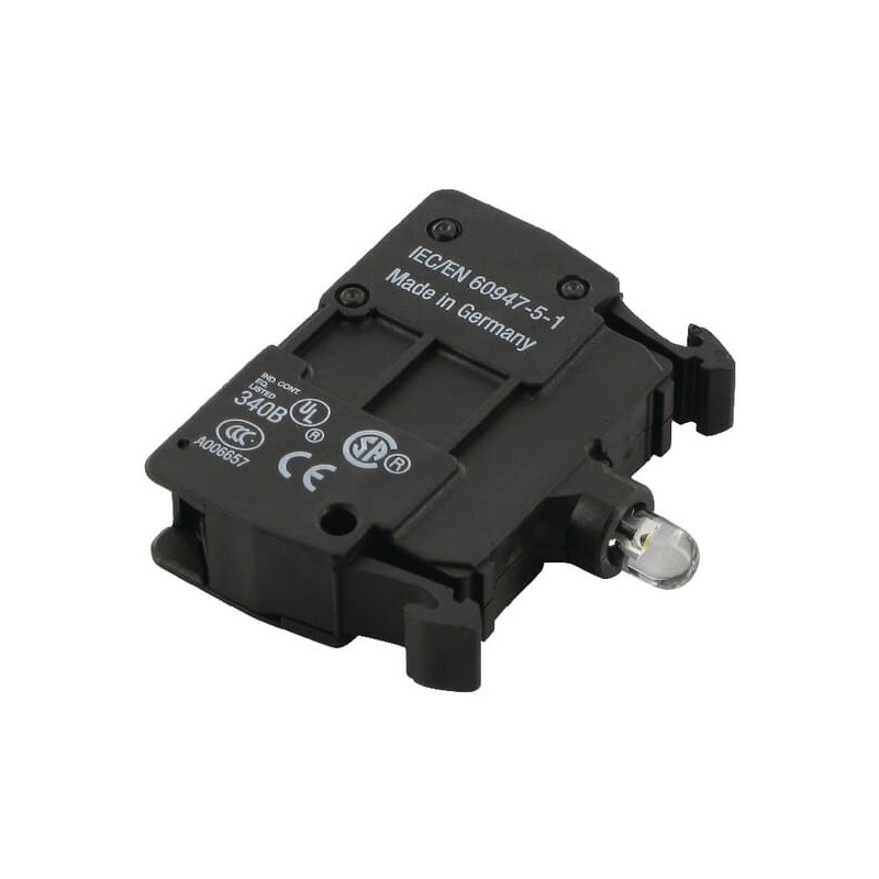 LED-Element weiß 12-30V front - M22CLEDW