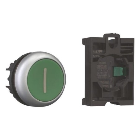 Pushbutton complete 1NO green 1 - M22DGX1K10