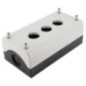 Surface mount enclosure, 3 hole - M22I3 Surface mount enclosure, 3 hole - M22I3