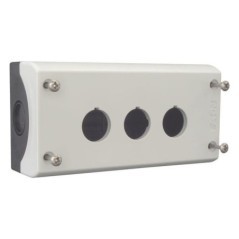 Surface mount enclosure, 3 hole - M22I3