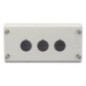 Surface mount enclosure, 3 hole - M22I3 Surface mount enclosure, 3 hole - M22I3