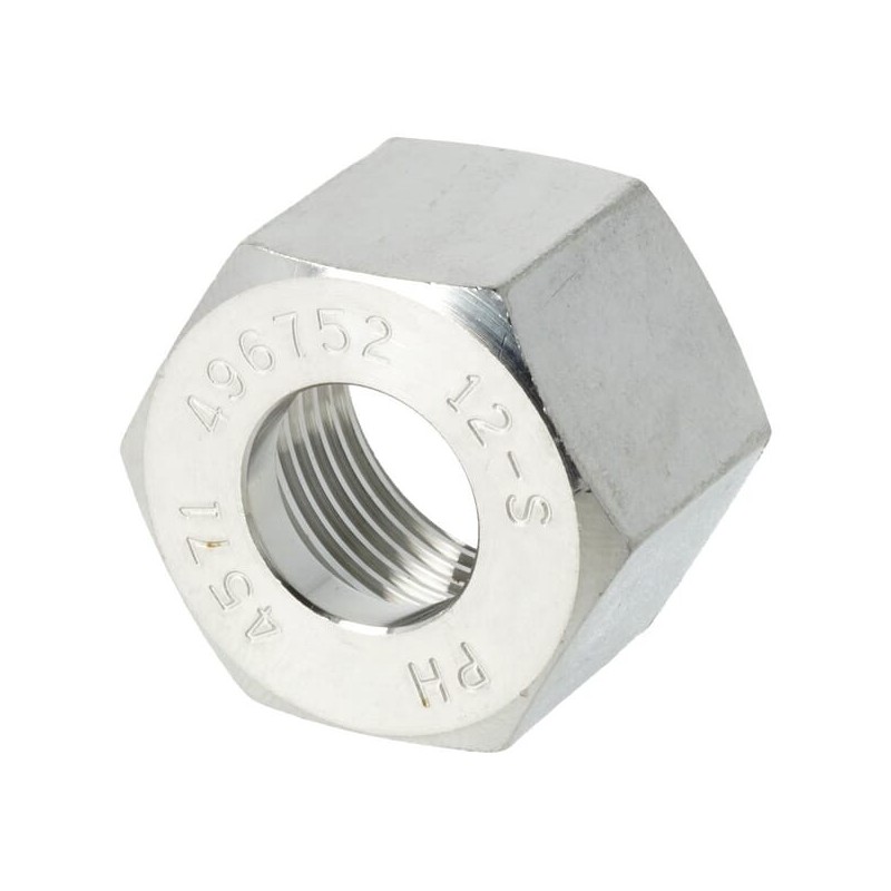 Nut 12S M20x1.5 SS - M12SSS