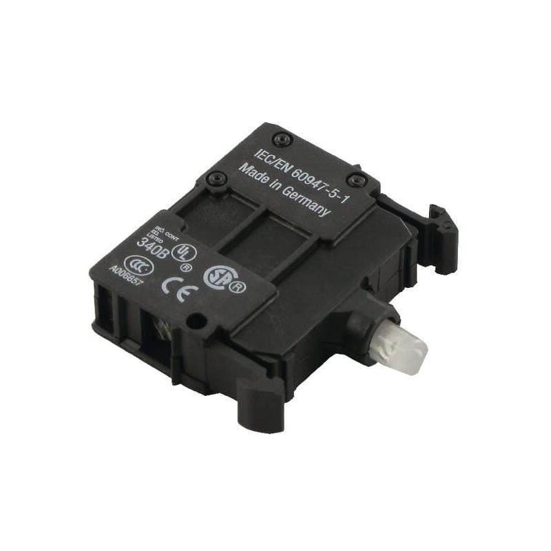 Green LED elem. 12-30 V front - M22LEDG