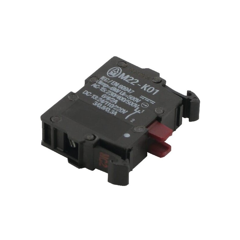 Contact el., 1NC, screw, front - M22K01 Contact el., 1NC, screw, front - M22K01