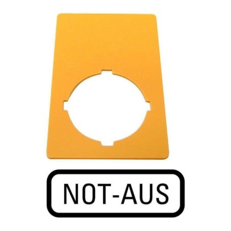 Not-Aus Schild D - M22XZKD99