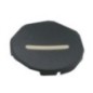 Button plate black - - M22XDSX5