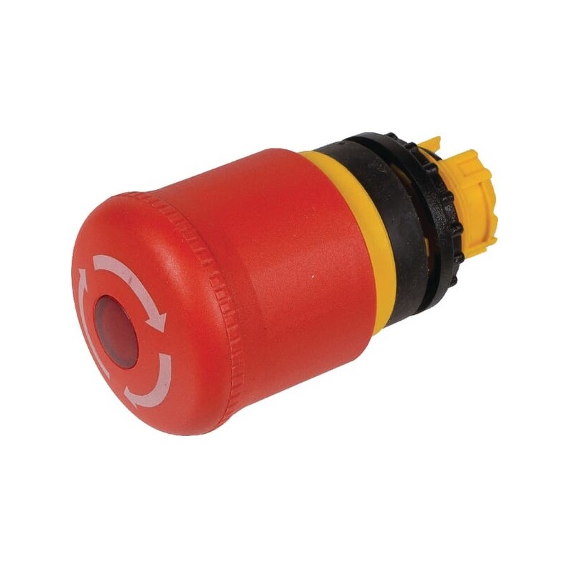 Emerg stop switch, illuminated - M22PVLT