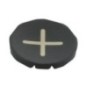 Button plate black - M22XDSX4