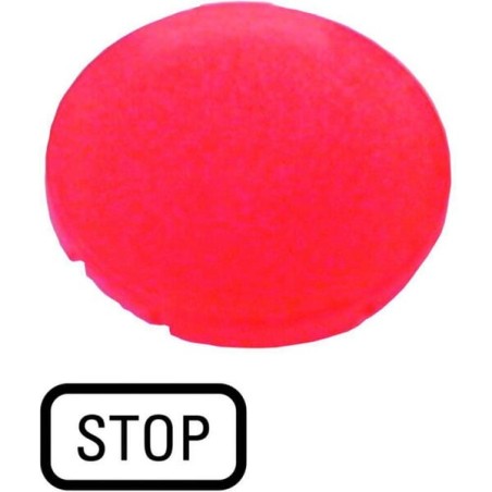 Tastenlinse rot STOP - M22XDLRGB0