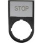 Complete legend plate STOP - M22SSTGB0 Complete legend plate STOP - M22SSTGB0
