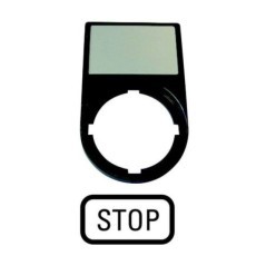 Complete legend plate STOP - M22SSTGB0