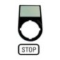 Complete legend plate STOP - M22SSTGB0 Complete legend plate STOP - M22SSTGB0