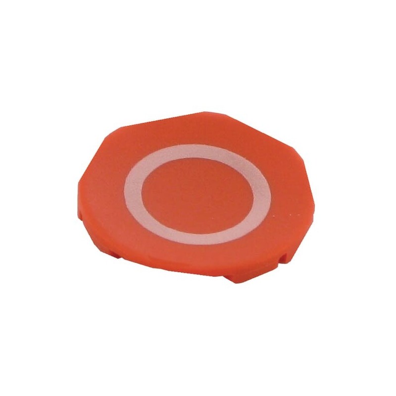 Button plate red 0 - M22XDRX0