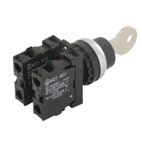 key-oper.button compl. 1NO/1NC - M22WRSK11