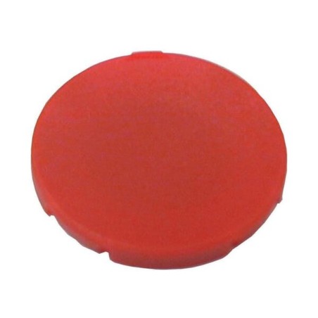 Button plate, red, for pushbutton, - M22XDR