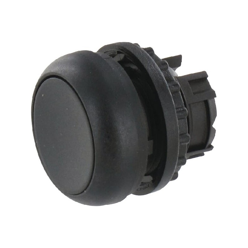 Push Button black Spring-return - M22SDS