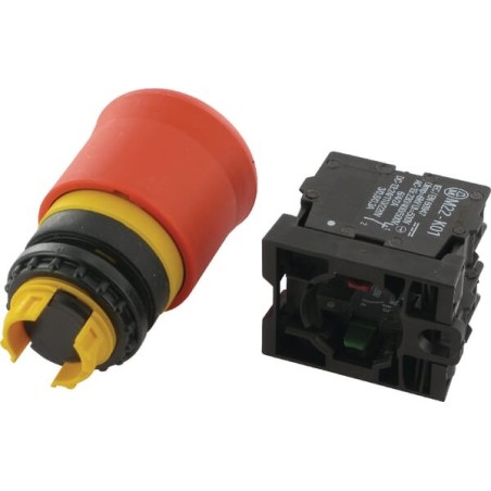 Emergency off button 1NC/1NO - M22PVK11