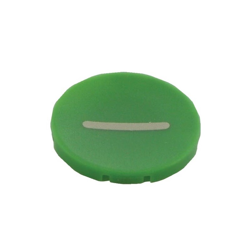 Button plate green - M22XDGX1