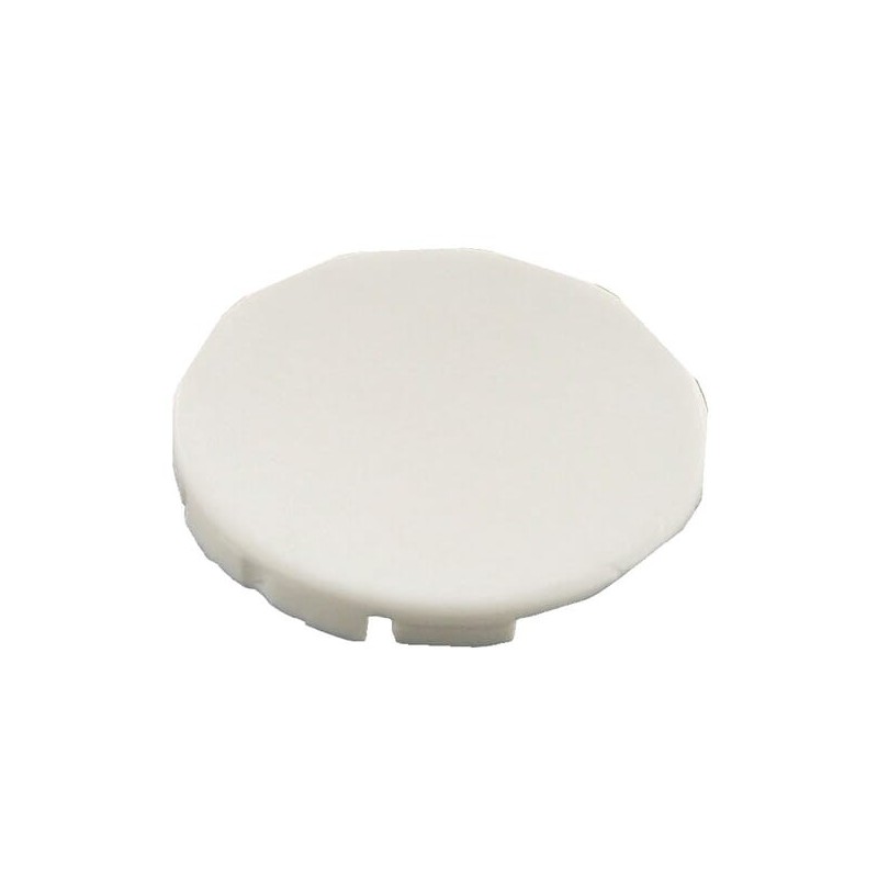 Button plate white, for pushbutton - M22XDW