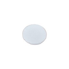 Button plate white, for pushbutton - M22XDW
