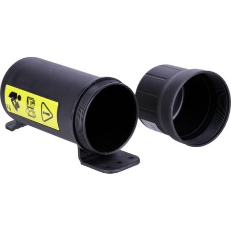 Document holder diameter 109x312mm, black plastic, Kramp - MB115020