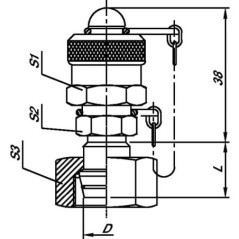 MDV206S Spradow, Measuring hoses and connectors 