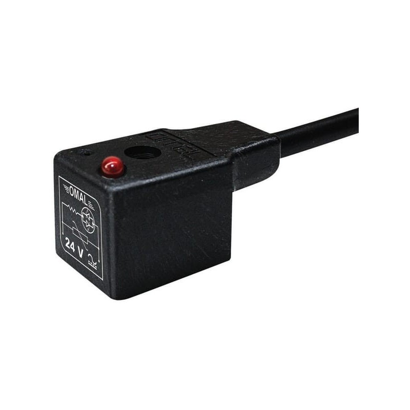 Stecker mit angespritztem Kabel - MCB24150