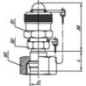 Stud standpipe 12 S - MDV2012S