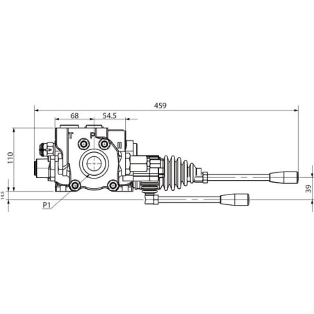 Sectional valve 6-sections - MBVA6001