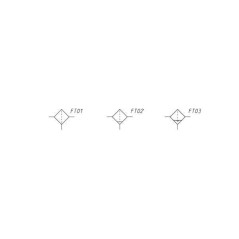 MD1F000 Camozzi, 4" 