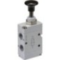 Lever valve 3/2-button 1/4 inch - MAB32M14NC