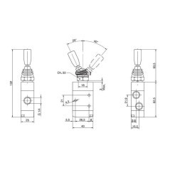 Valve front handle - MAFL32B14