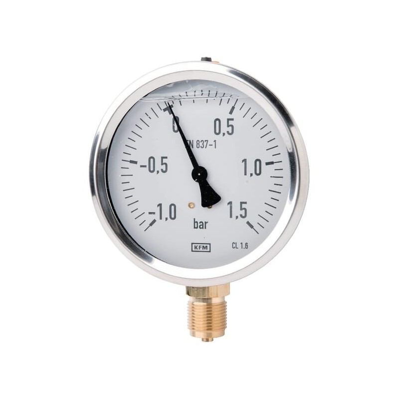 Manometer 100 mm Glyc. - MA100115VAC