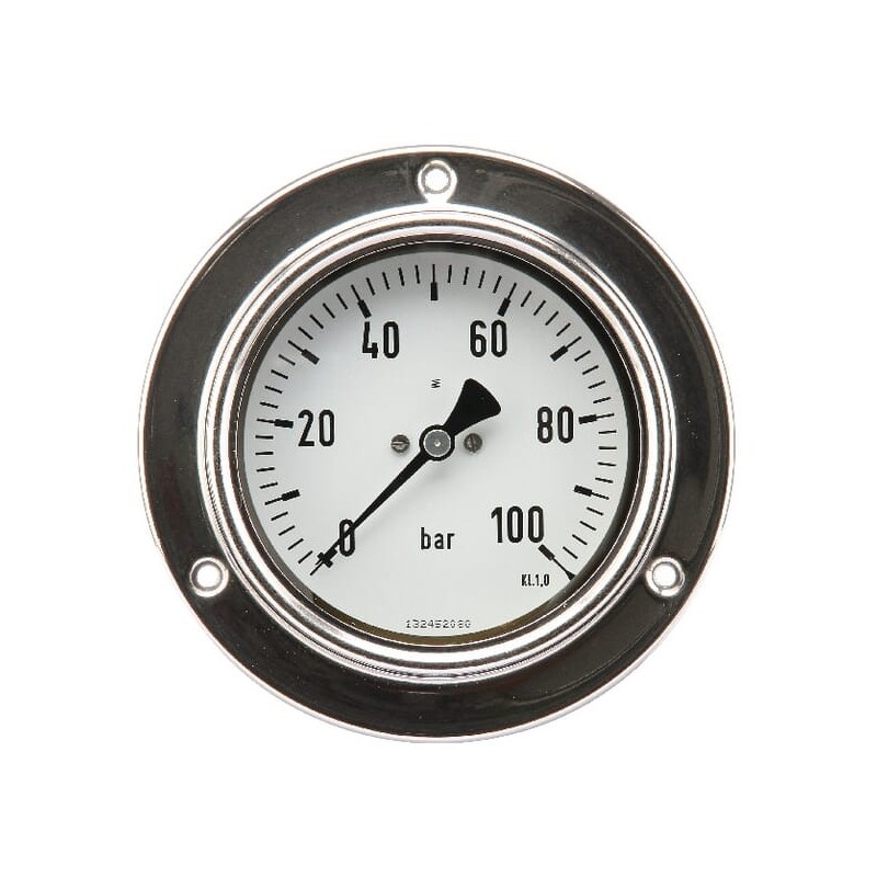 Manometer średnica 100 0-100bar ½ - MA100100P08SSGF