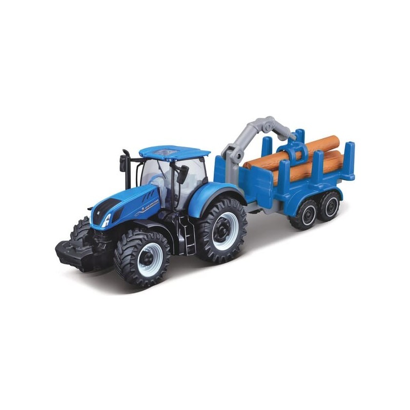 Ciągnik New Holland T7.315 HD ładowacz do drzewa z przyczepą - MA15590NL Ciągnik New Holland T7.315 HD ładowacz do drzewa z przyczepą - MA15590NL