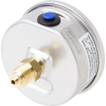 Manowakuometr glicerynowy, średnica 63 mm -1/3 bar, przyłącze tylne 1/4 cali - MAV630130B04SSGF