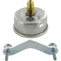 Manometr średnica 63 mm 400 bar/6000psi przyłącze tylne 1/4 cali - MA63400AM