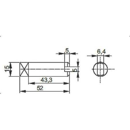 Motor coupling 800W Gr.0.5 - MPPDCMC805