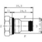 SAE 8-2 Cavity Plug - MPPPSAE82 SAE 8-2 Cavity Plug - MPPPSAE82