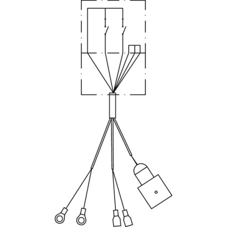 Scheepflughebesatz Quad 12VDC - MPP85H001