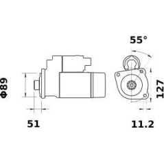 MS971 Mahle, Starters 