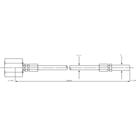 Messschlauch, TL2000, M16x2x6 mm - MPSP2000