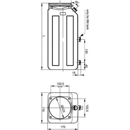 Tank MPP 5L Plastic - MPPT005P