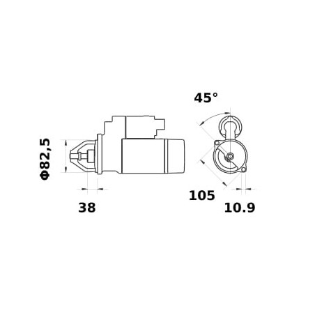 Anlasser - MS419
