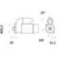Starter 12V 3.6kW - MS973 Starter 12V 3.6kW - MS973