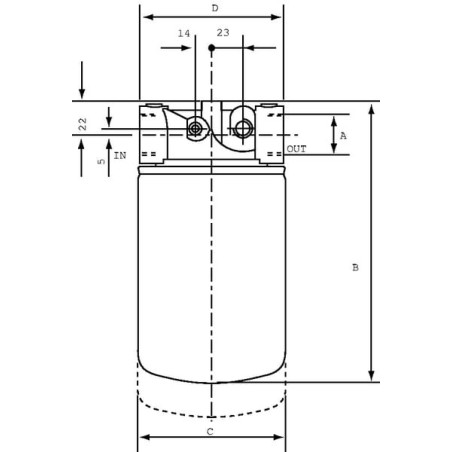 Suction filter - MPS100SP10