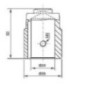 MPP engine coupling for EM90 B14 - MPP9MC90 MPP engine coupling for EM90 B14 - MPP9MC90