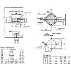 Filtr powrotny MPT110-1-C-A-G1-P10-E-P01 - MPT1101CAG1P10